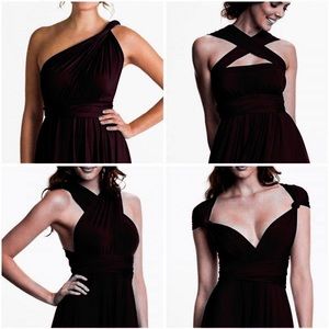 Brand new Henkaa convertible dress. Black